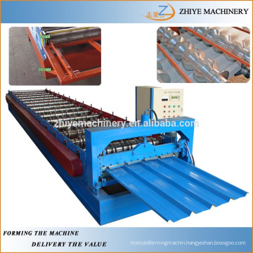 zinc roof shingle production line